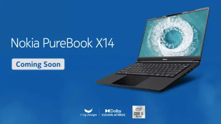 Nokia PureBook X14 laptop price and full specifications leak