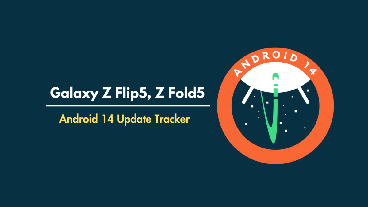 Samsung Galaxy Z Flip 5, Z Fold 5 Android 14 update