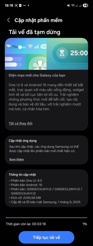 Galaxy S21 FE One UI 8 update