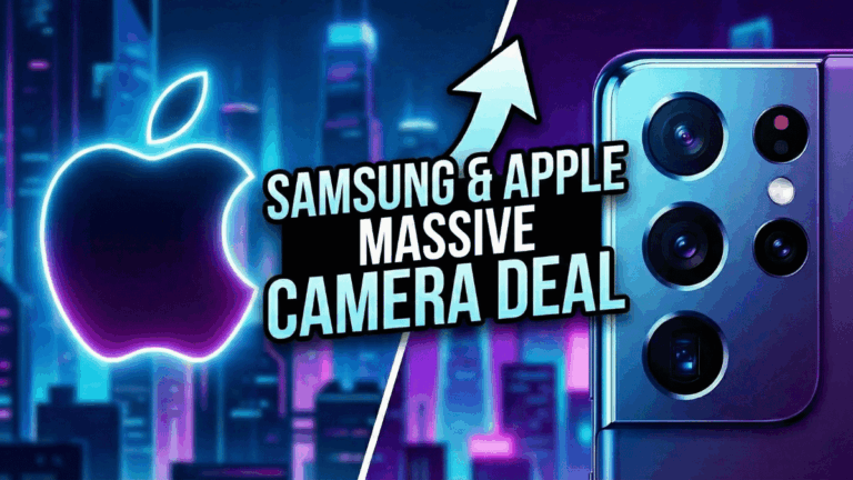 Samsung and Apple massive camera deal