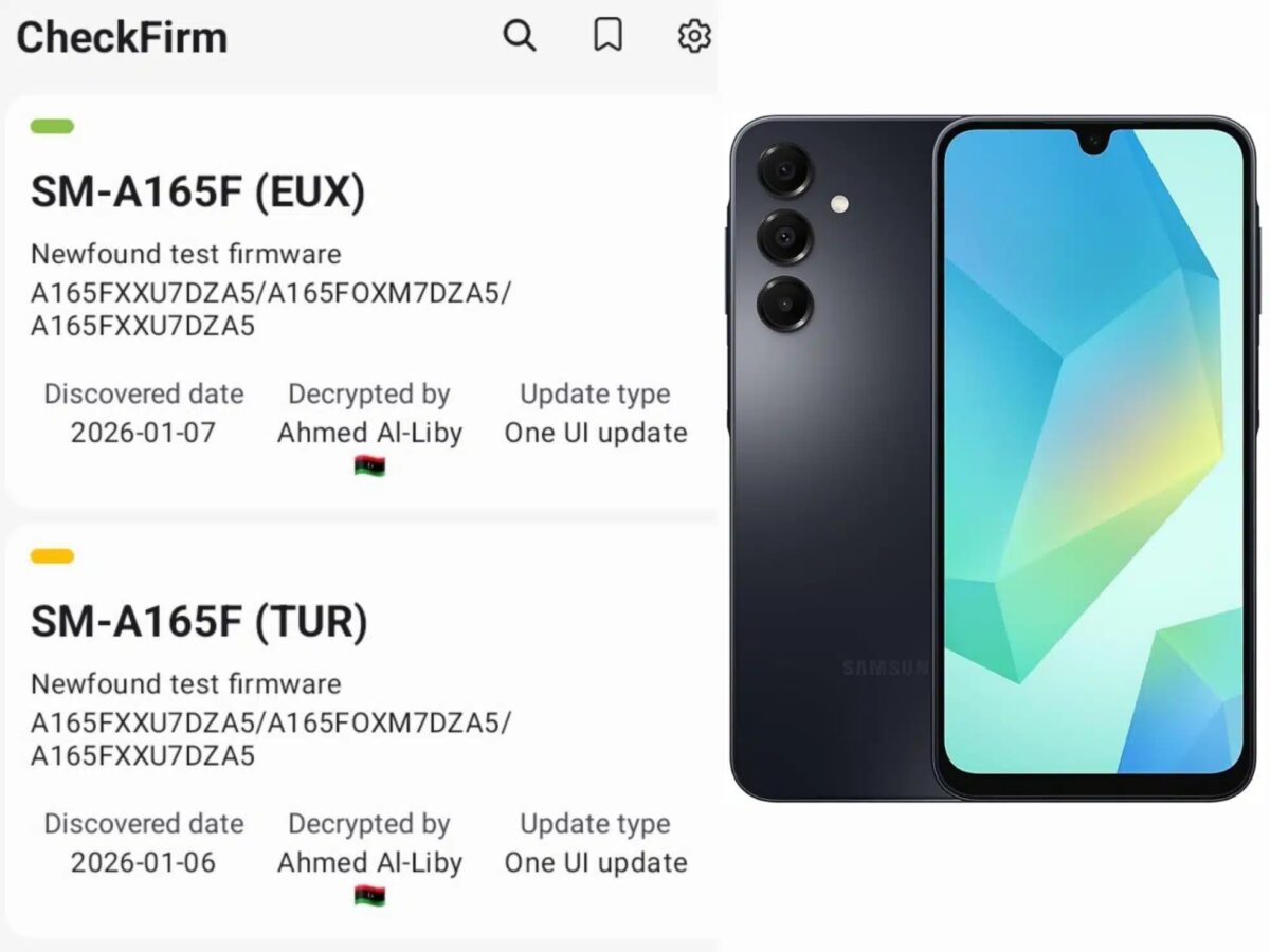 Galaxy A16 4G One UI 8.5 testing