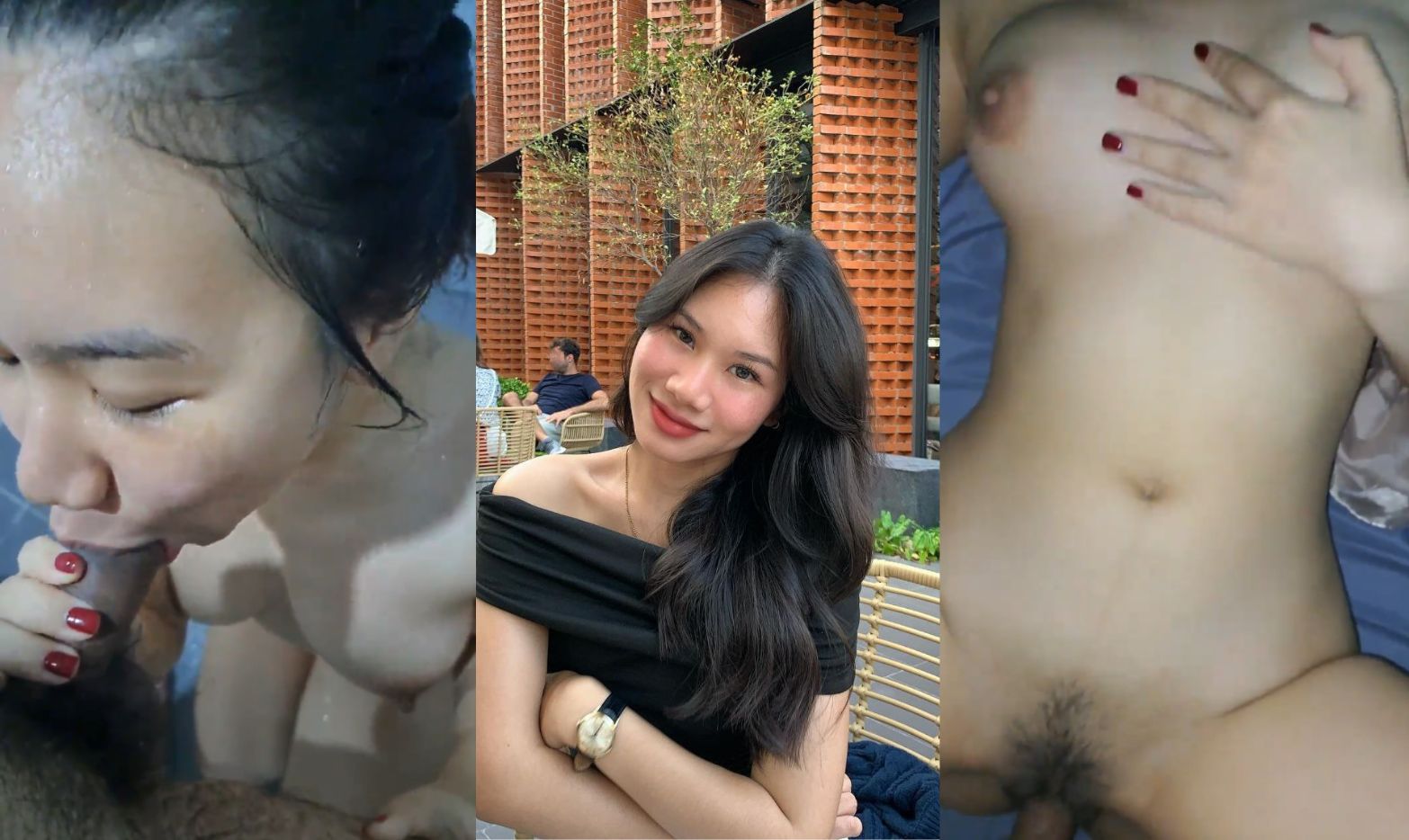 คลิปหลุดทางบ้าน คู่แฟนงานเสียงไทยโครตเด็ด นั่งอมควยดูดในห้องน้ำ โม้คเสียวจัด หุ่นอย่างแซ่บนมเด้งๆเย็ดเงี่ยนจริง